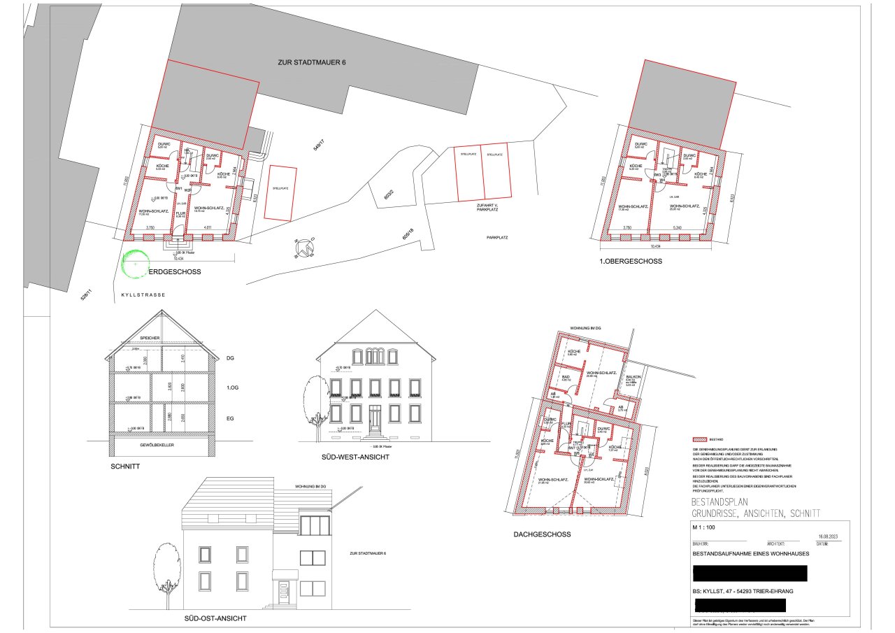 Architektenplan