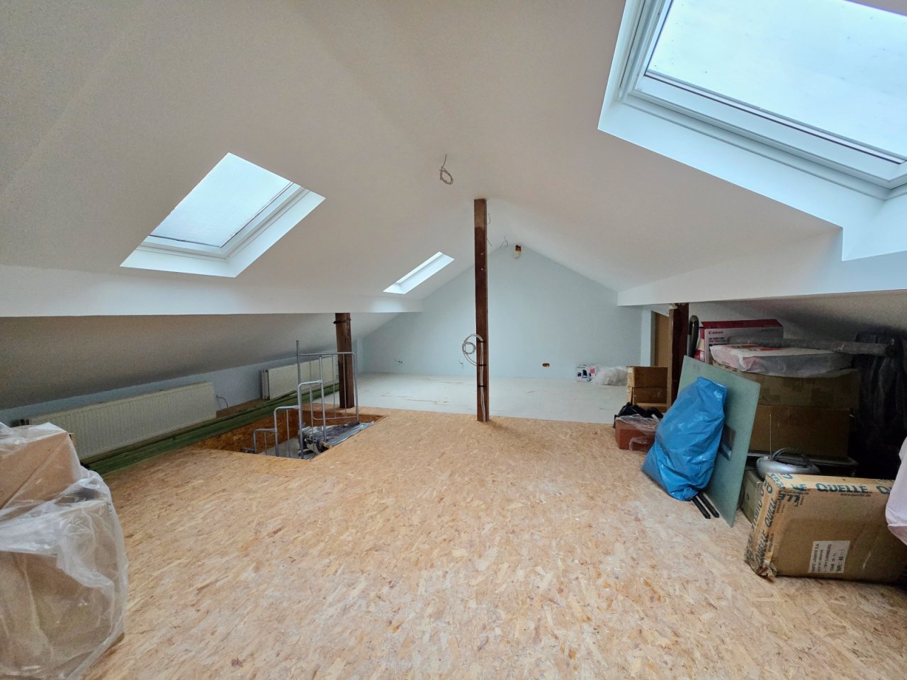 augebauter Spitzboden augebauter Spitzboden