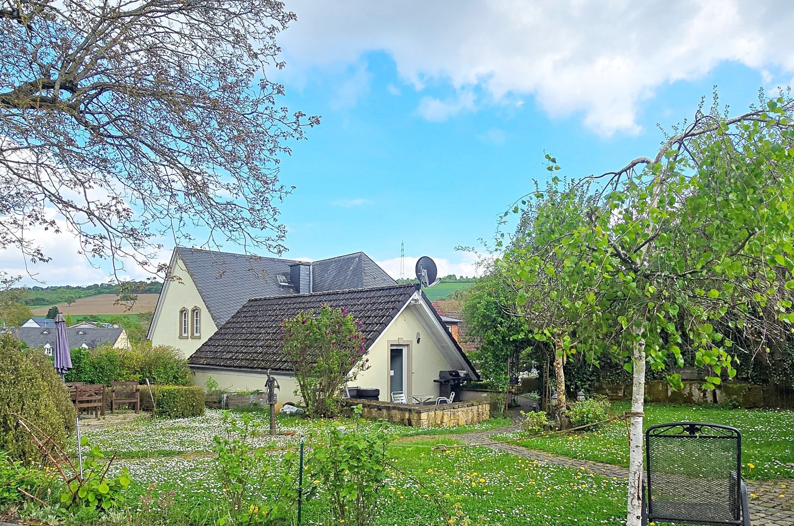 Appartement mit Terrasse