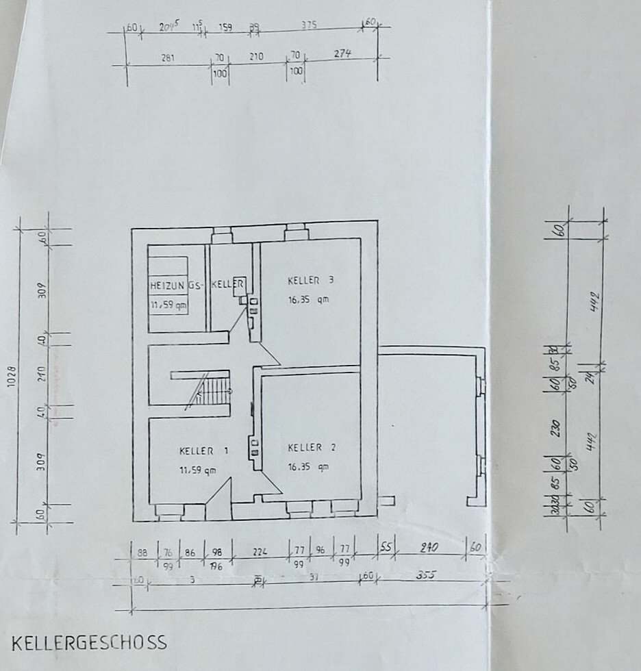 UG Grundriss aktuell UG Grundriss aktuell