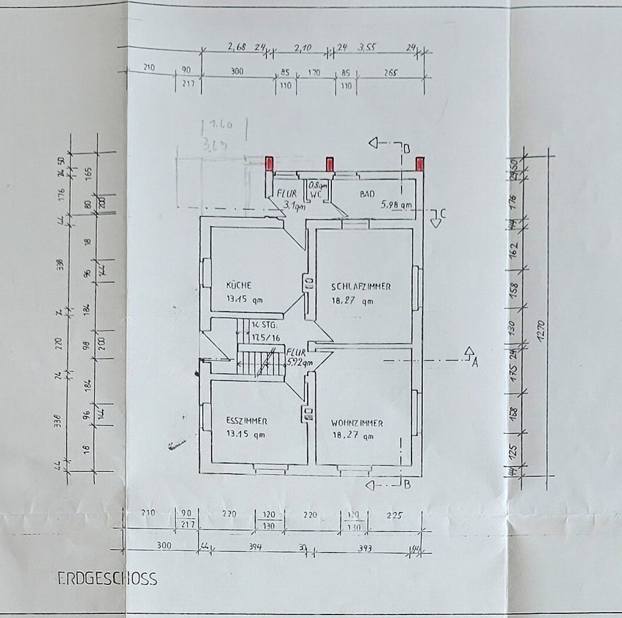 EG Grundriss aktuell EG Grundriss aktuell