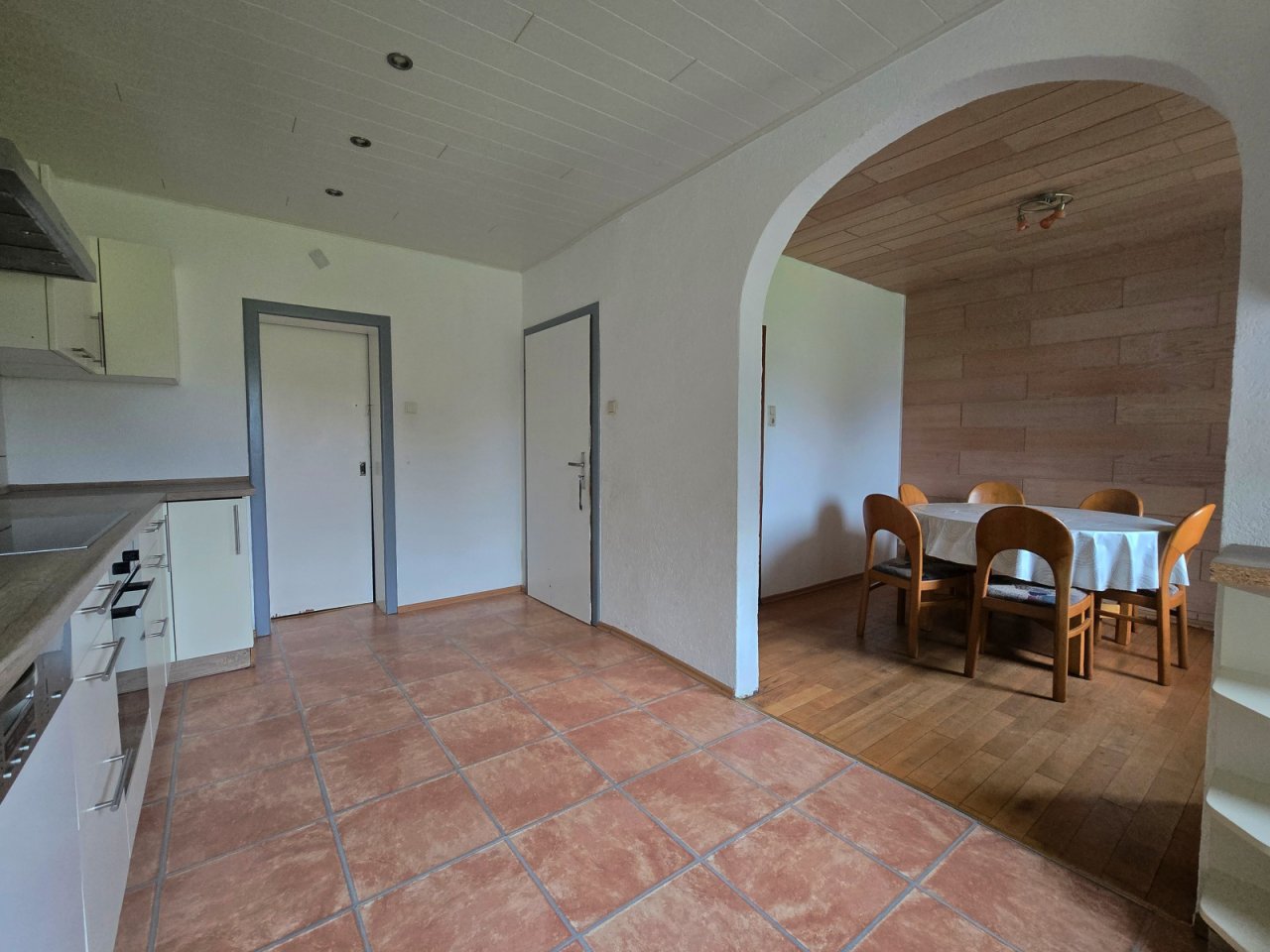Küche mit Esszimmer