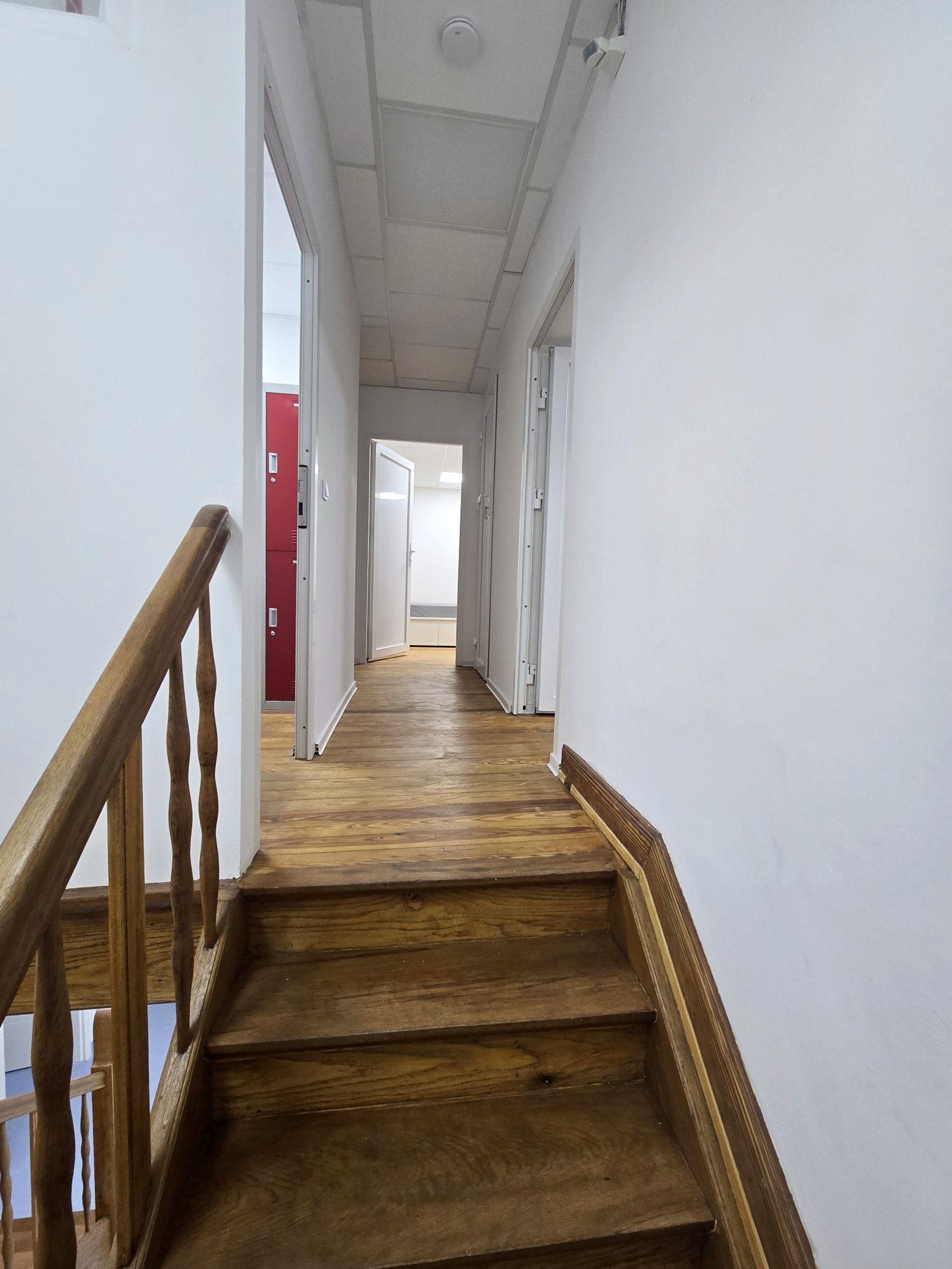 Aufgang Sozialräume und Dienstappartements