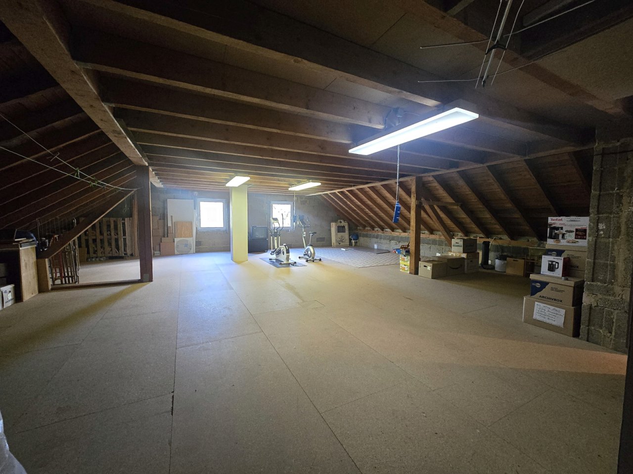 Ausbaureserve im Dachgeschoss