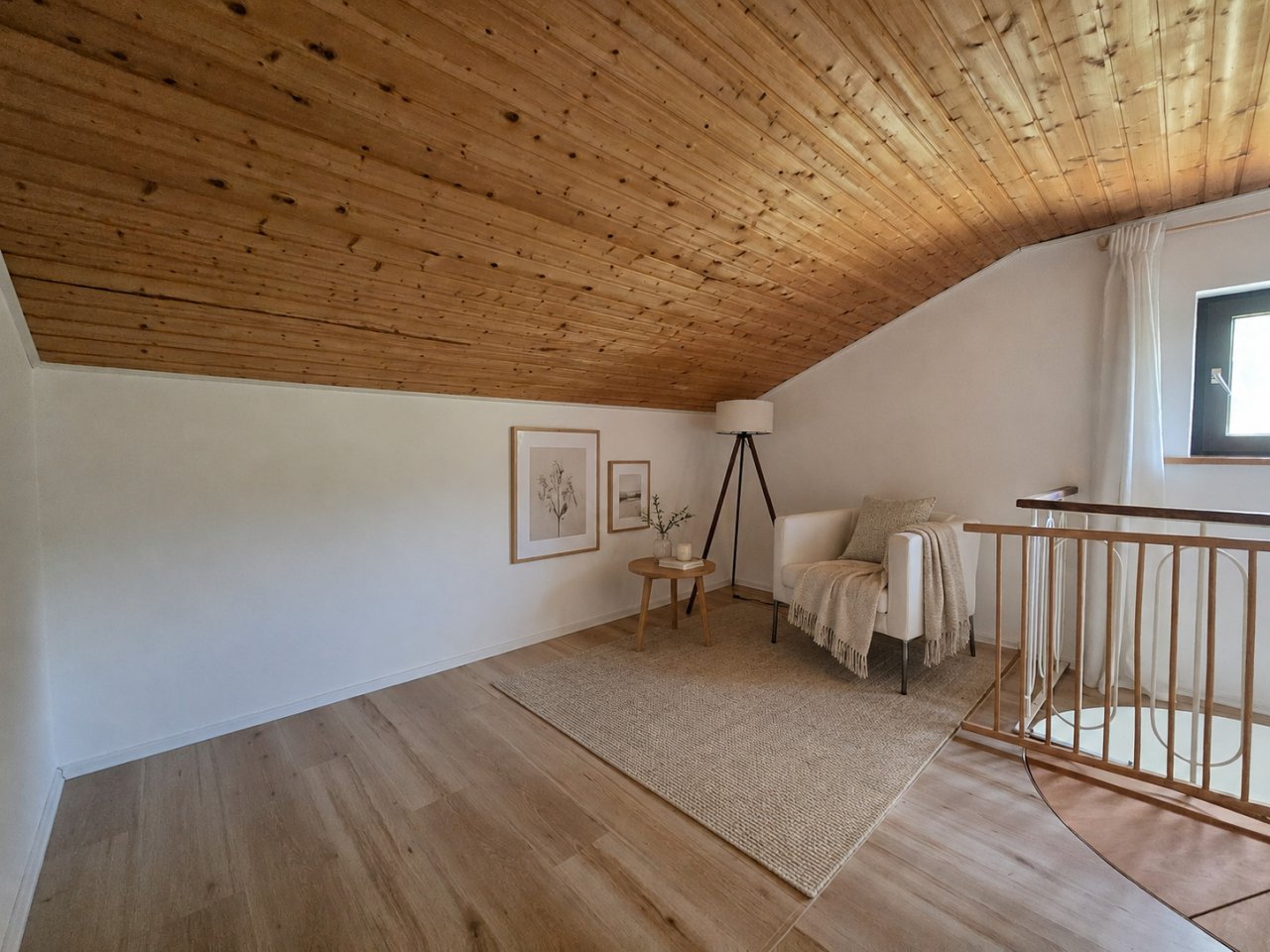 Leseecke im ausgebauten Dachgeschoss Leseecke im ausgebauten Dachgeschoss