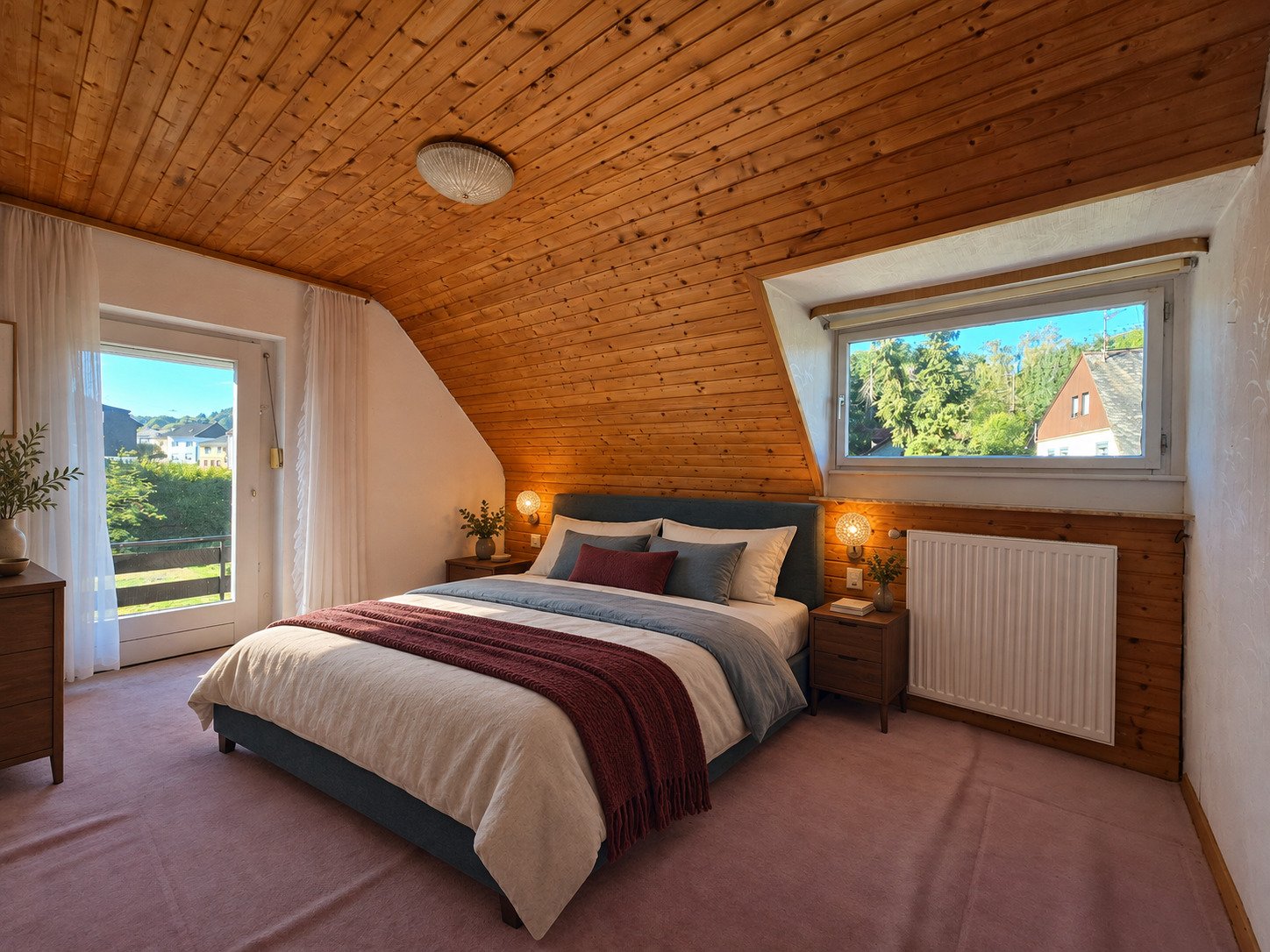 11 Schlafen DG mit Balkon - virtuelle Möblierung 11 Schlafen DG mit Balkon - virtuelle Möblierung